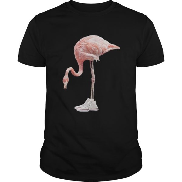 Flamingo and shoe shirt