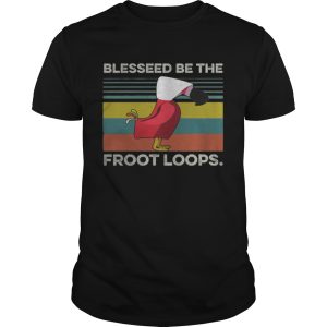 Flamingo handmaid blessed be the froot loops vintage shirt