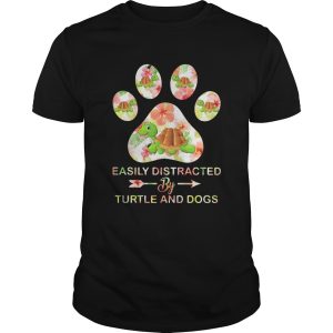 Flower easily distracted by sloths and dogs paw shirt