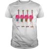 Four Lady Flamingos shirt