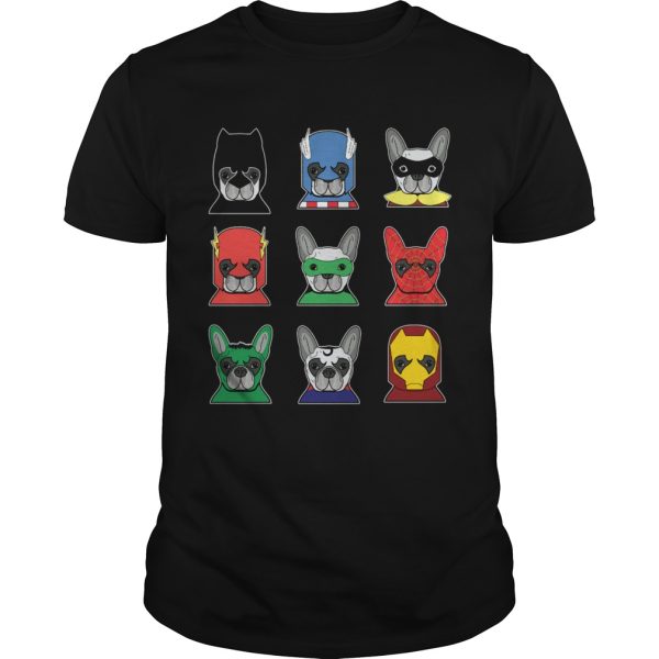 Frenchies avenger Heroes shirt