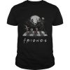Friends TV show The Nightmare Before Christmas Abbey Road Halloween shirt