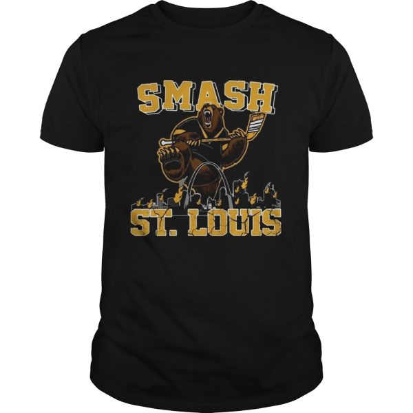 Funny Blades Bruins Smash St Louis Tshirt