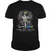 Game of Bones House Border Collie shit just got real Game of Thrones shirt