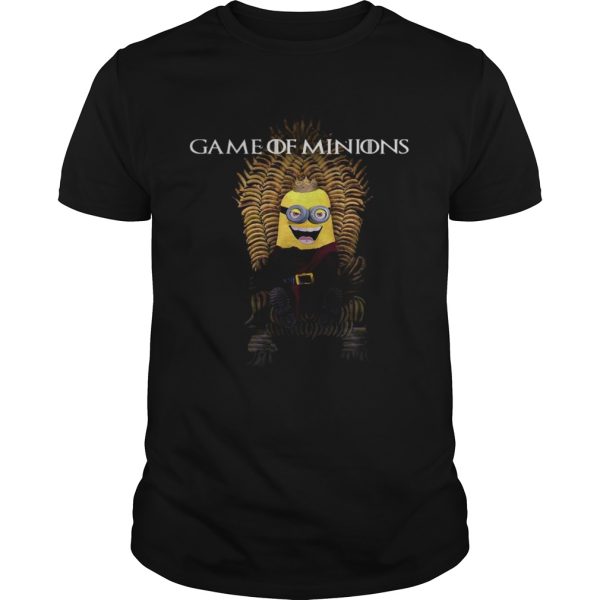 Game of Minions Iron throne tshirt