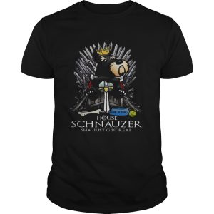 Game of bones house schnauzer shit just got real shirt