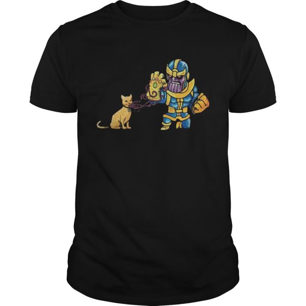 Goose flerken cat Get Infinity Gauntlet from Thanos shirt