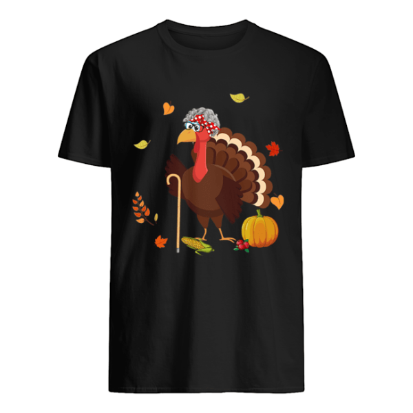 Grandma Turkey Thanksgiving Gift T-Shirt