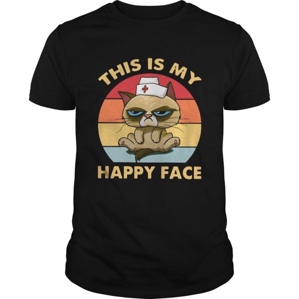 Grumpy This Is My Happy Face Vintage shirt