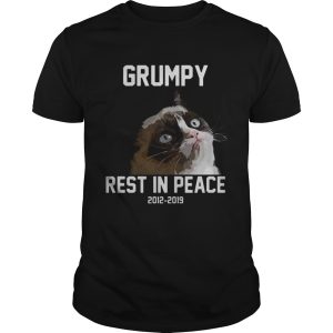 Grumpy cat rest in peace 2012 2019 shirt