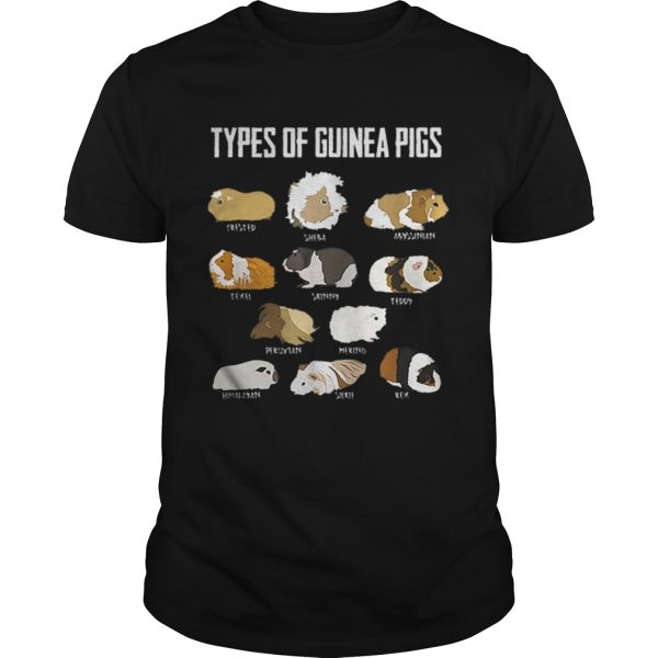 Guinea Pig Girl Types Of Guinea Pigs Guinea Texel Skinny Teddy shirt