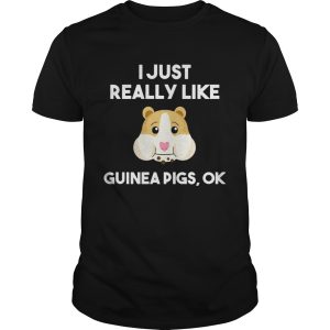 Guinea Pig I Just Really Like Guinea Pigs Ok Cute shirt