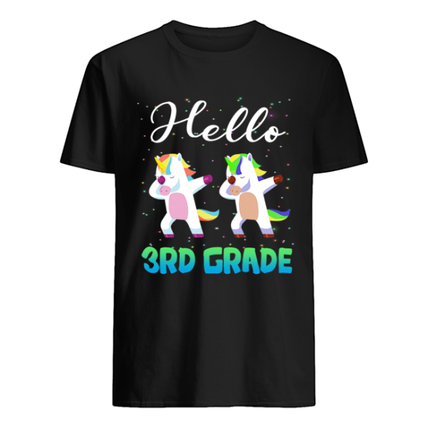 Happy First Day School Hello 3rd Grade T-Shirt