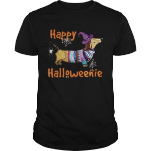 Happy Halloweenie Dachshund Halloween shirt