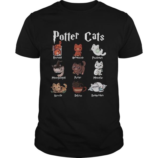 Harry Potter cats shirt