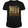 Horse flag america sunset shirt