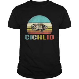 Hot Vintage Cichlid Sunset shirt