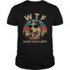 Husky dog WTF what the fluff vintage shirt