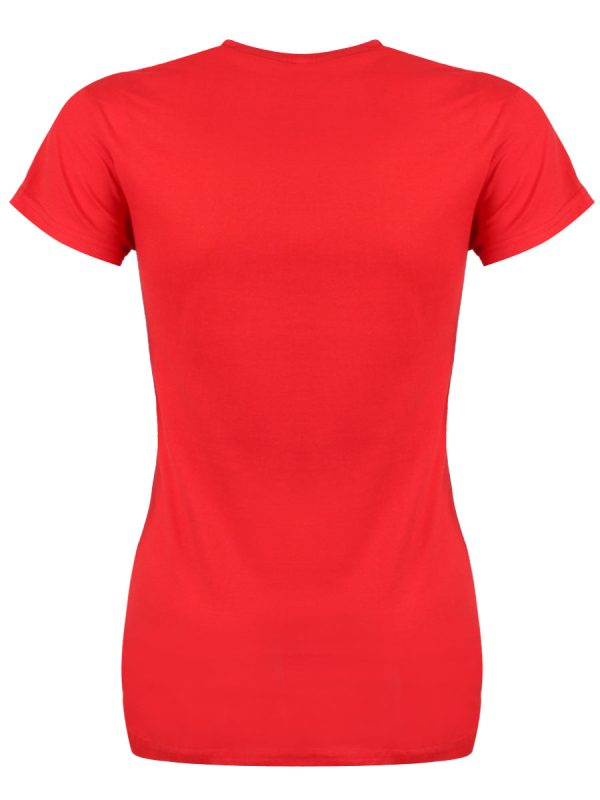 It’s Against The Rules Ladies Red T-Shirt