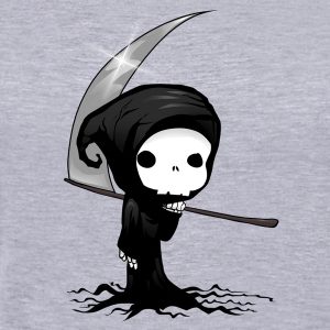 Mini Reaper Ladies Grey T Shirt 3