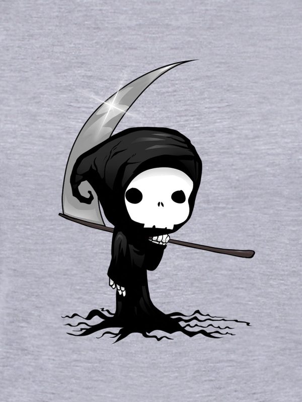 Mini Reaper Ladies Grey T-Shirt