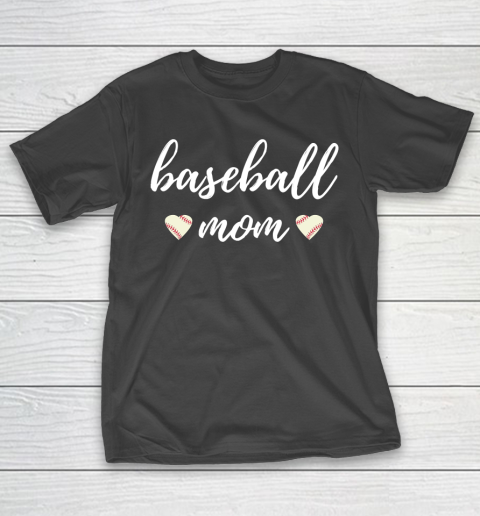 Mother's Day Funny Gift Ideas Apparel  Baseball Mom, A Loving Mother Who Likes Baseball T Shirt T-Shirt