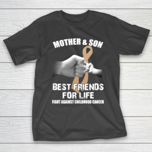 Mother’s Day Funny Gift Ideas Apparel  Childhood Cancer Awareness T Shirt T-Shirt