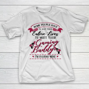 Mother’s Day Funny Gift Ideas Apparel  Gaming Mom and Baby Matching T shirts Gift T Shirt T-Shirt