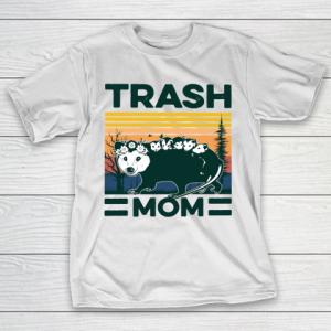 Mother’s Day Funny Gift Ideas Apparel  Rat Retro Vintage Trash Mom Funny Mother T-Shirt