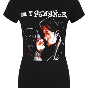 My Chemical Romance Three Cheers Ladies Black T-Shirt