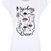Mycology Queen Ladies Premium White T-Shirt