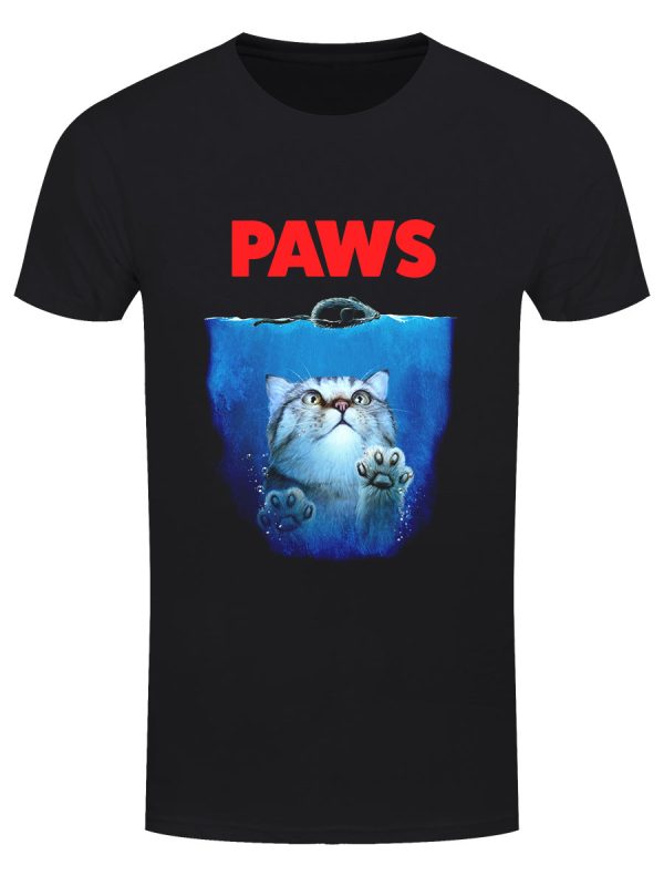 Paws Men’s Black T-Shirt