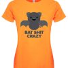 Pop Factory Bat Shit Crazy Ladies Apricot T-Shirt