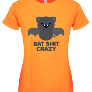 Pop Factory Bat Shit Crazy Ladies Apricot T-Shirt