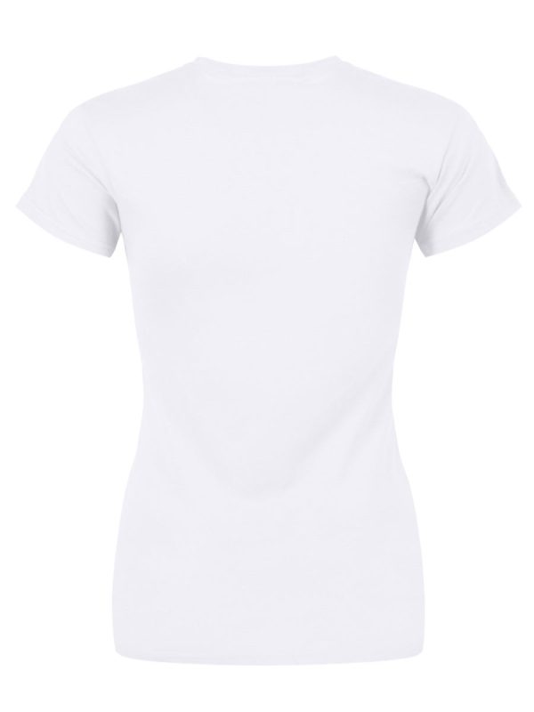 Pop Factory Catcus Ladies White T-Shirt