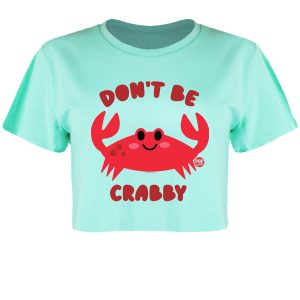 Pop Factory Don’t Be Crabby Peppermint Boxy Crop Top