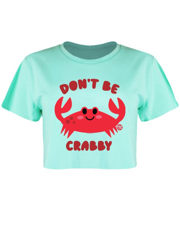 Pop Factory Don’t Be Crabby Peppermint Boxy Crop Top