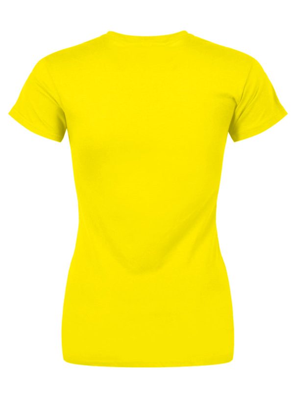 Pop Factory I Identify As A Starfish Ladies Yellow T-Shirt