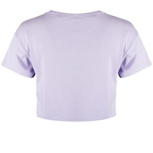Pop Factory I Identify As A Starfish Lilac Boxy Crop Top