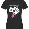 Pop Factory I Will Destroy You Ladies Black T-Shirt