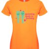 Pop Factory Spooning Leads To Forking Ladies Apricot T-Shirt