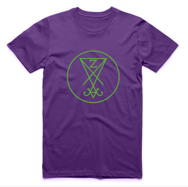 Purple Zeal & Ardor Logo Tee