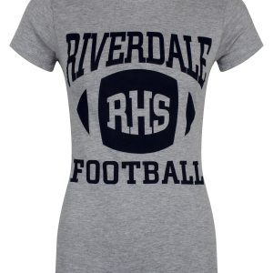 Riverdale Football Ladies Heather Grey T Shirt 1