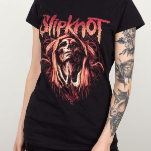 Slipknot Evil Witch Ladies Black T Shirt 3