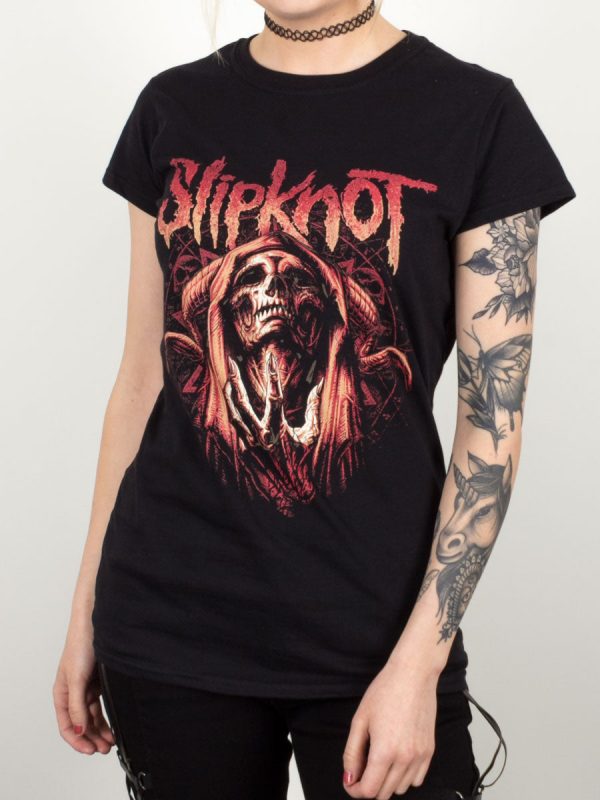 Slipknot Evil Witch Ladies Black T-Shirt