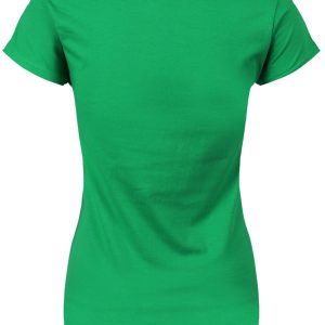 St Patricks Day Shake Your Shamrocks Ladies Green T Shirt 2
