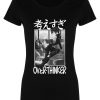 Tokyo Spirit Over-thinker Ladies Black Merch T-Shirt