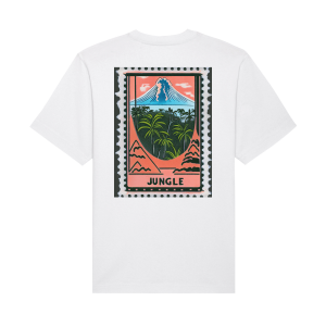 Volcano Paradise Stamp Tee