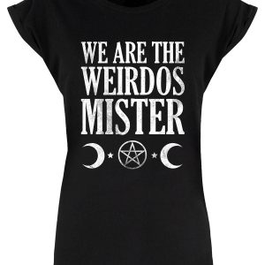 We Are the Weirdos Ladies Black Premium T-Shirt