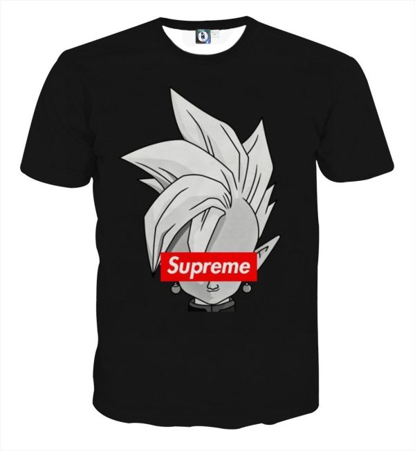 Zamasu Supreme Kai Logo Creative Black Edition T-shirt
